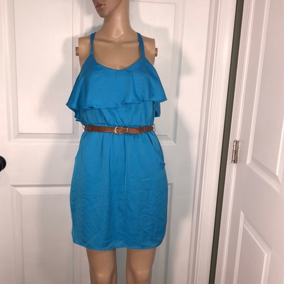 City Triangles Blue Dress. S - Picture 1 of 7